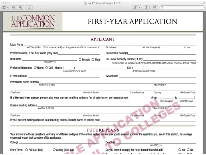 6 Best Images Of Common App Printable Common College Application Form 6-best-images-of-common-app-printable-common-college-application-form