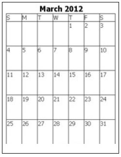 8x10 printable monthly calendar example calendar printable - free