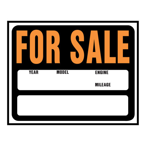 Free Printable Vehicle For Sale Signs