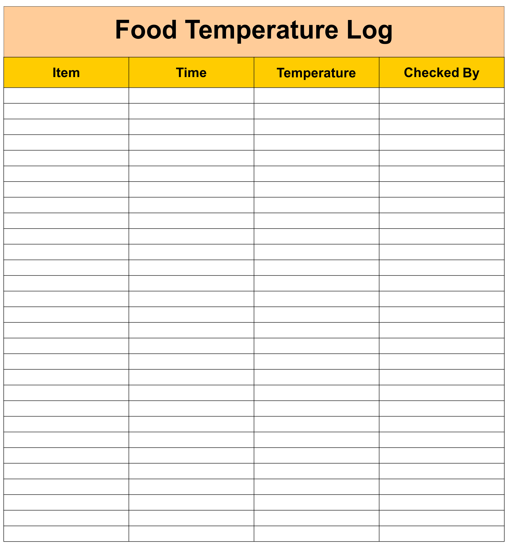 Printable Temperature Conversion Chart For Cooking