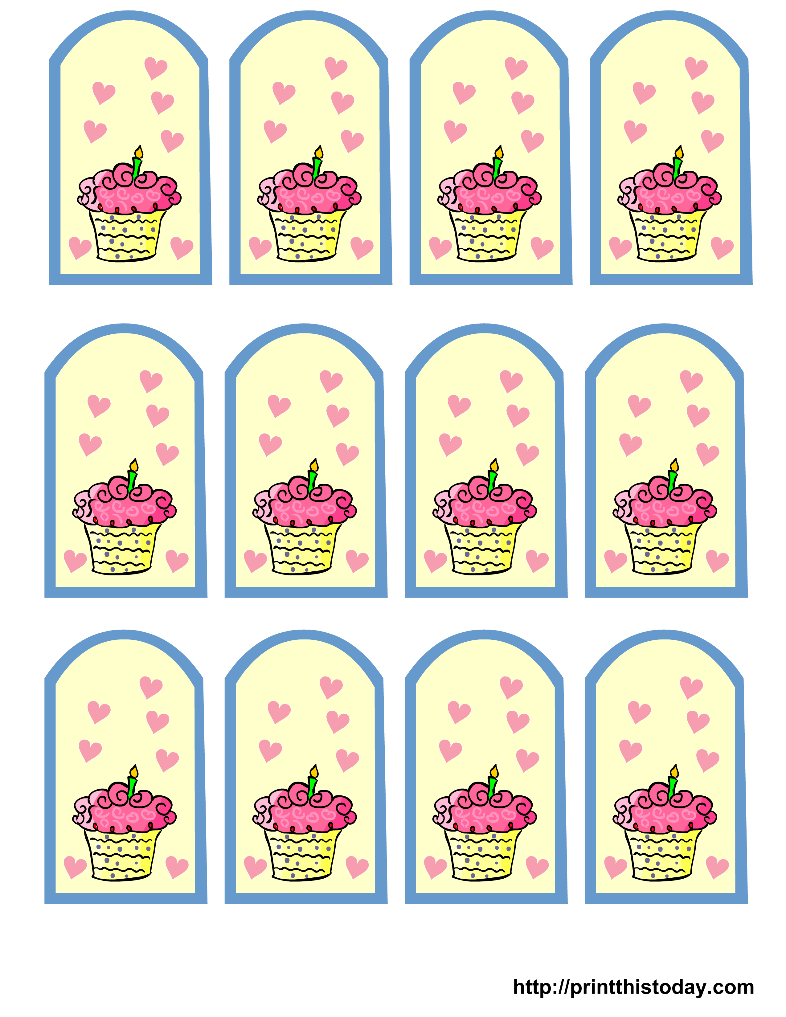 9 Best Images Of Birthday Party Printable Labels Free Printable Party 