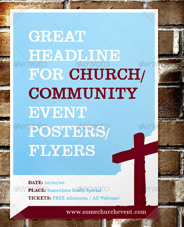 Free Printable Church Event Flyer Templates Printable Templates