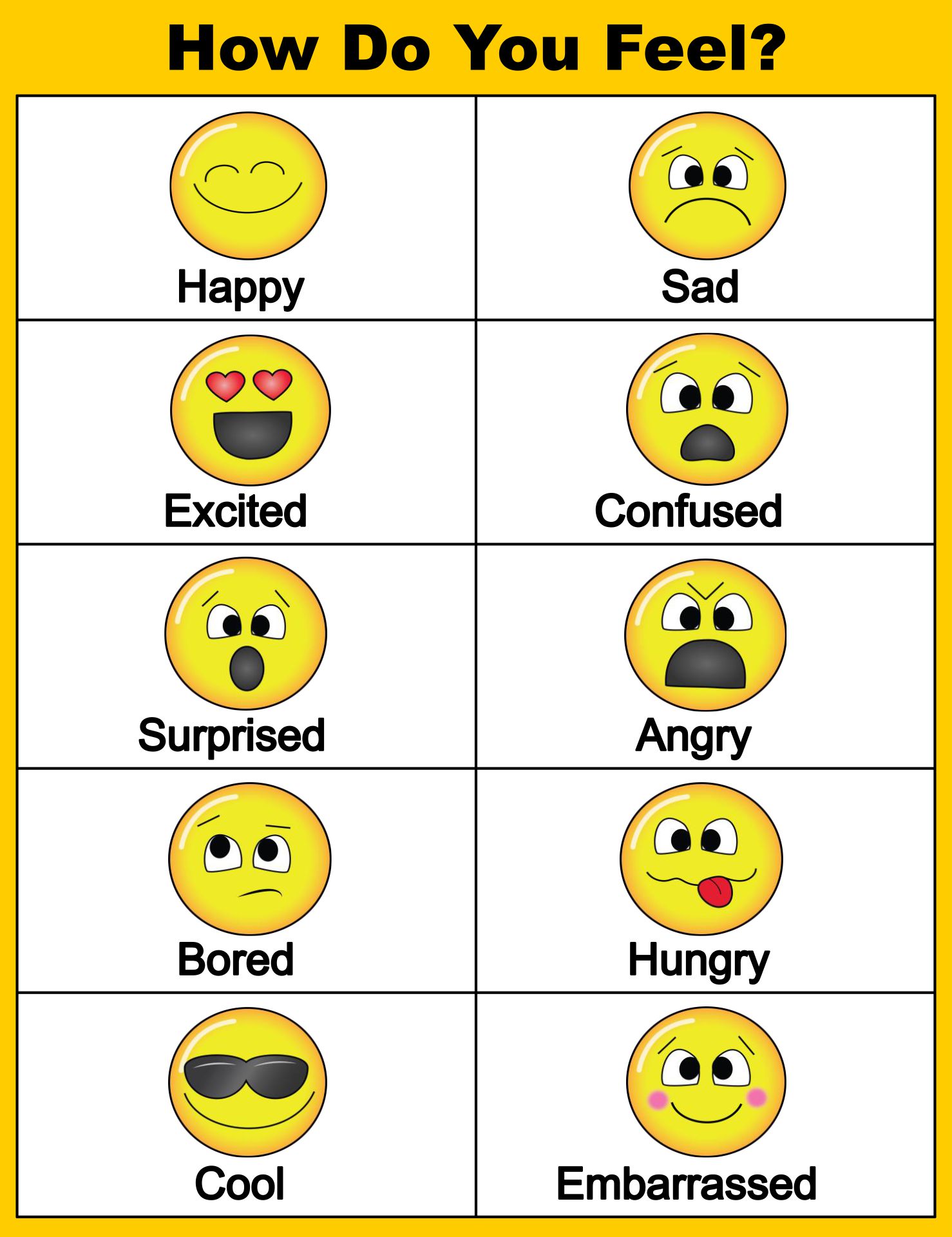 feelings-printable