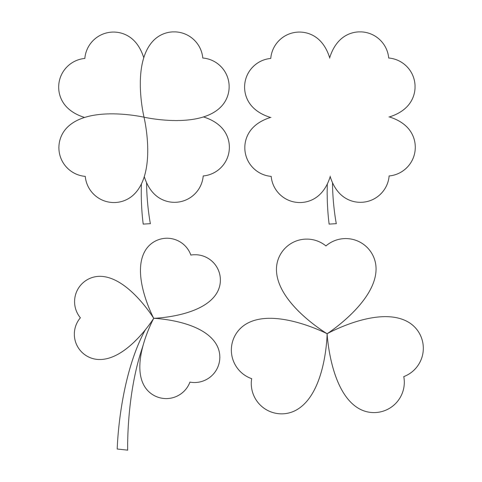 6 Best Images of 4 H Printables - Printable 4 H Leaf Clover, 4-H Pledge