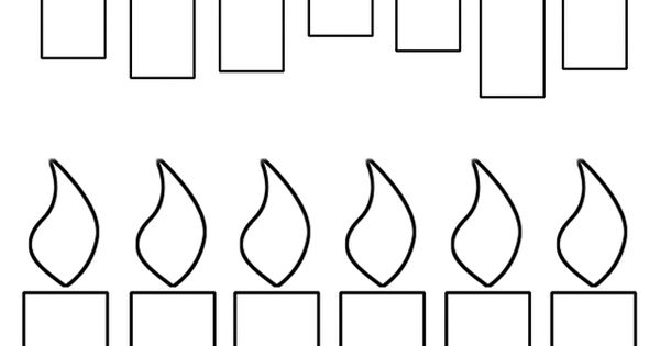 5 Best Images of Printable Birthday Candles Birthday Candle Template