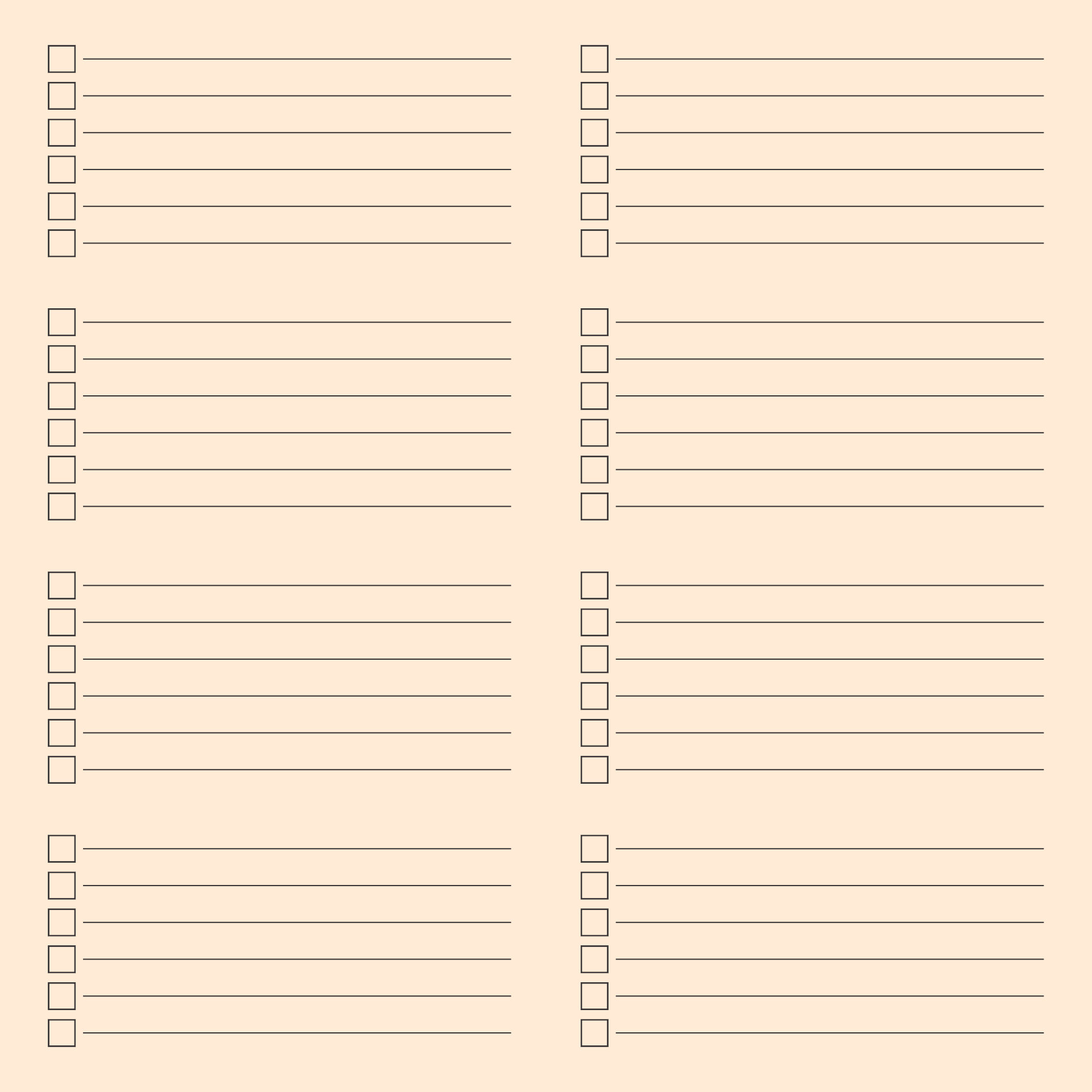 7 Best Images Of Editable Blank Printable Checklists Free Printable 