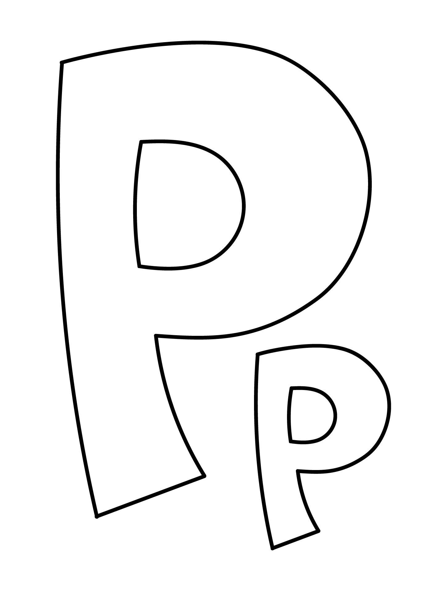 8 Best Images Of Cute Letter P Printable Templates Free Printable letter-p-coloring-pages-printable-free-printable-alphabet-letters