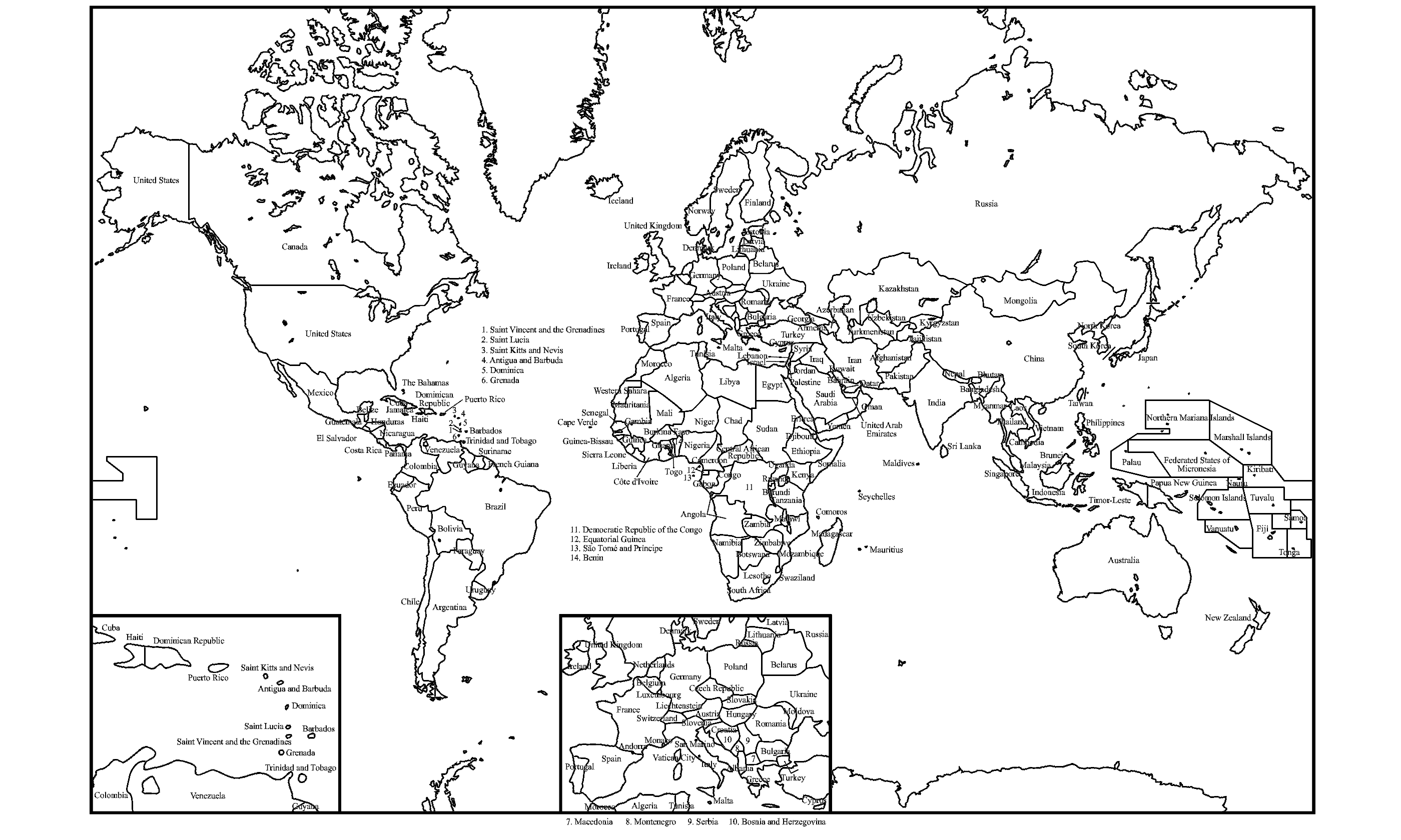 4 Best Images of Black And White Printable Europe Maps 1939 Western