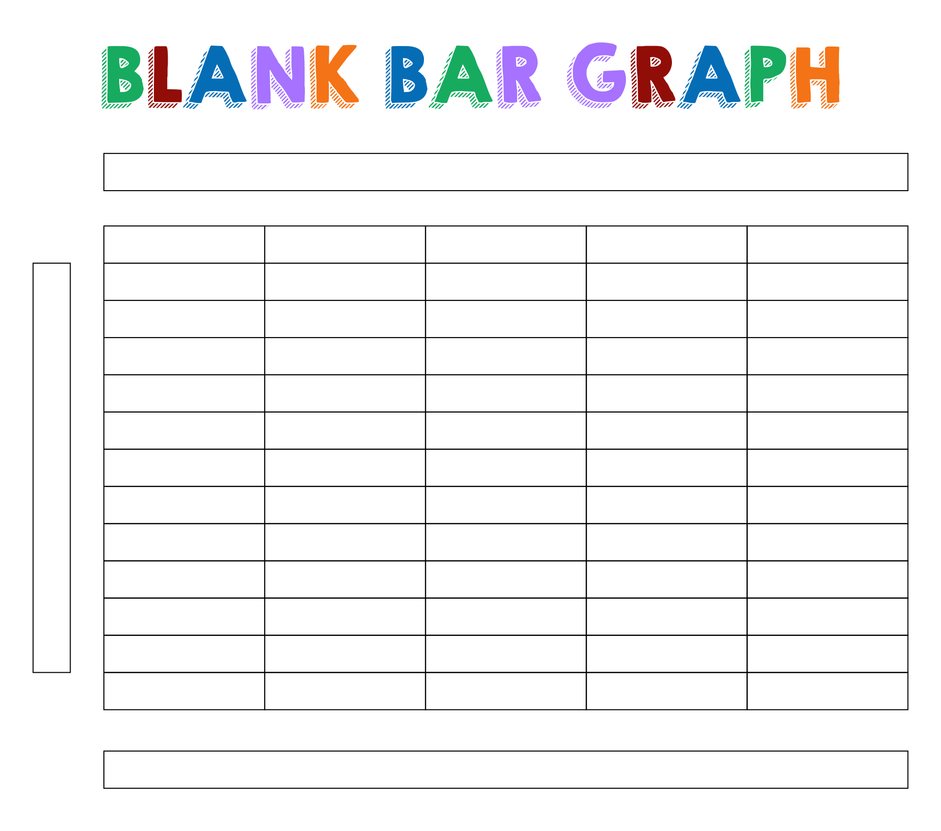 4 Best Images Of Printable Blank Data Charts Blank Bar Graph Template