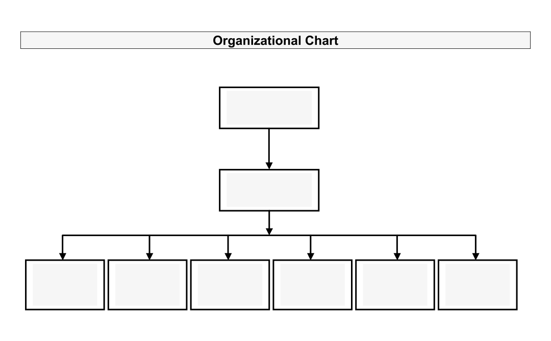 7 Best Images of Free Printable Blank Organizational Charts Printable