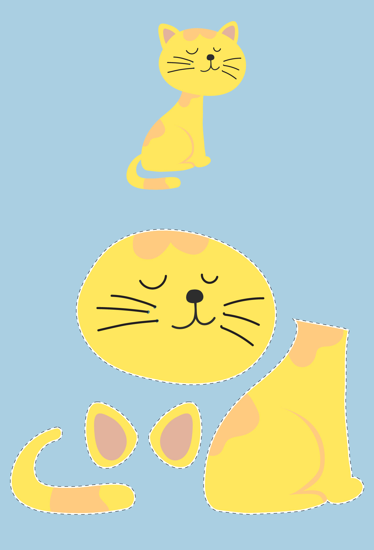 6 Best Images Of Free Printable Sewing Patterns Cat Free Printable 