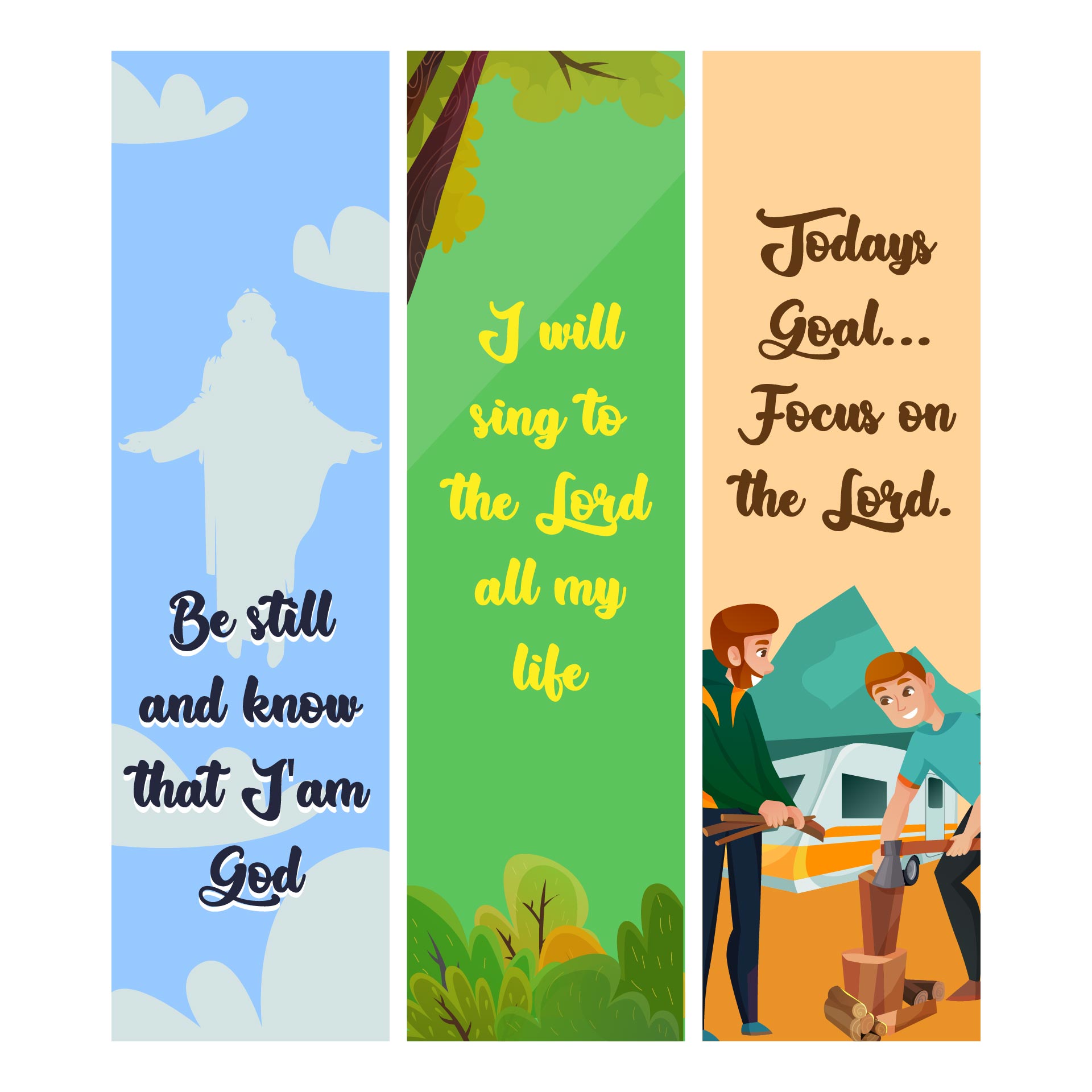 Free Printable Bible Verse Bookmark Printable