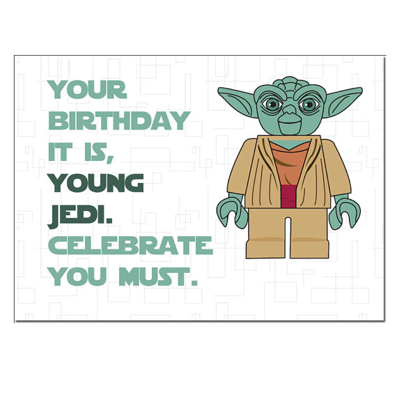 Free Star Wars Printable Birthday Card 92