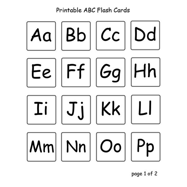 6 Best Images Of ABC Cards Printable For Preschool Printable Alphabet 