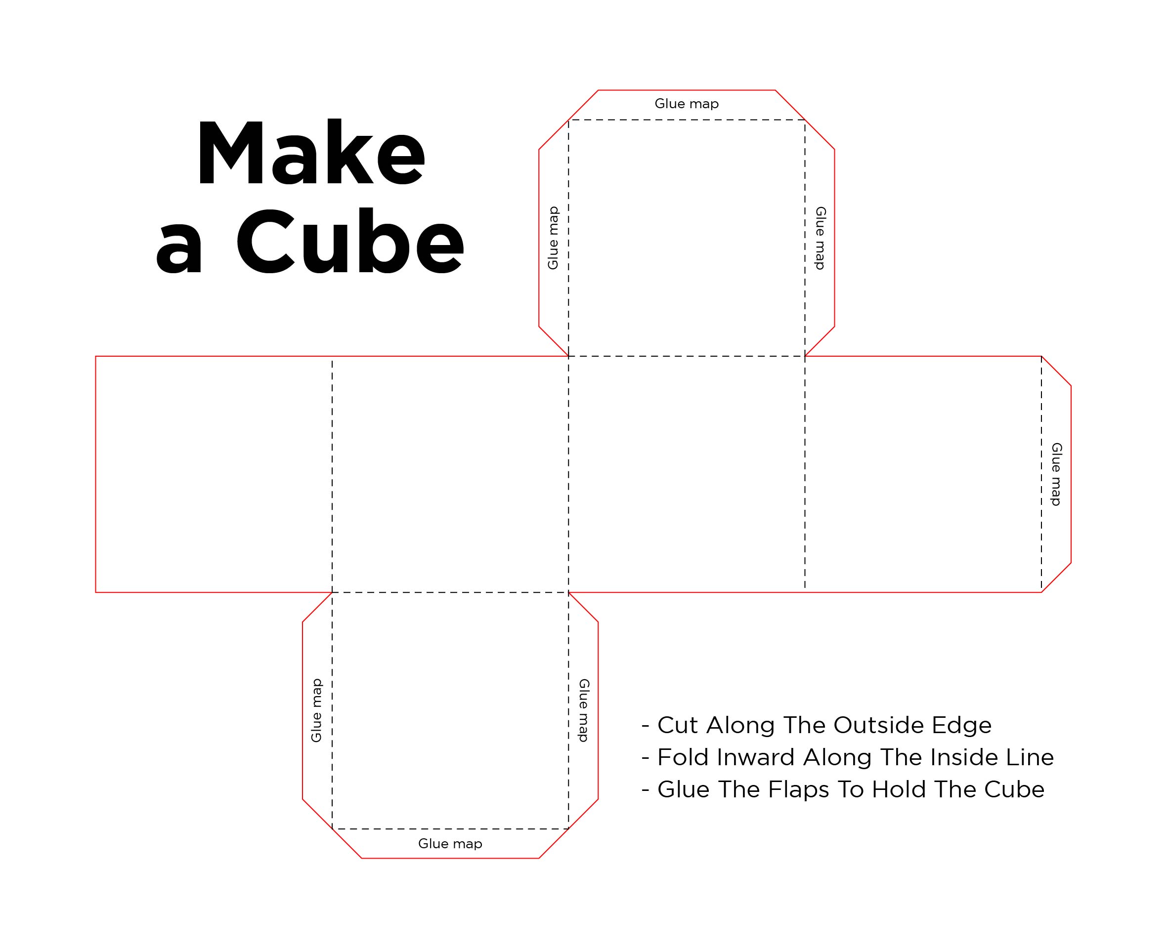 Free Printable Cube