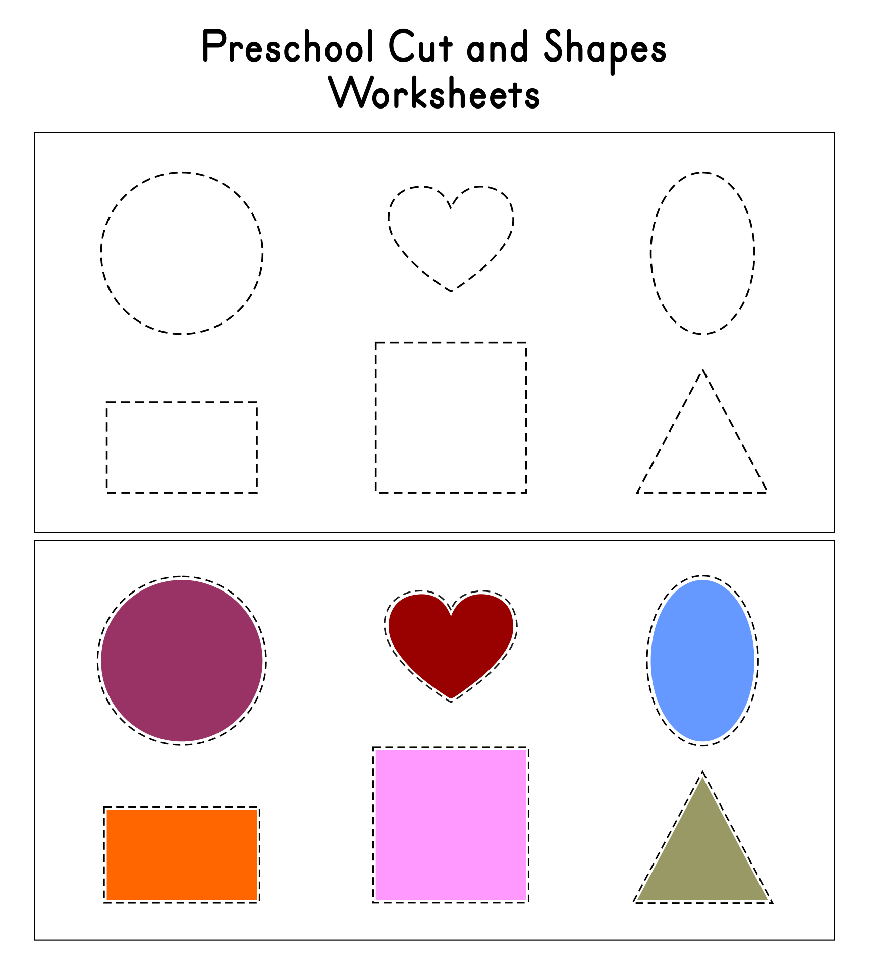 7 Best Images Of Cutting Shapes Printables Kindergarten Printable Dr 