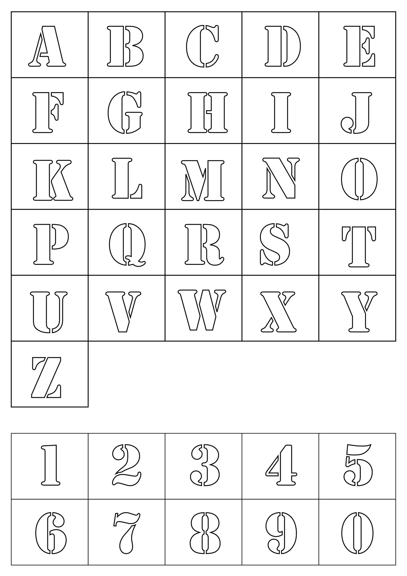 9 Best Images Of Printable Block Numbers 1 10 Free Printable Numbers
