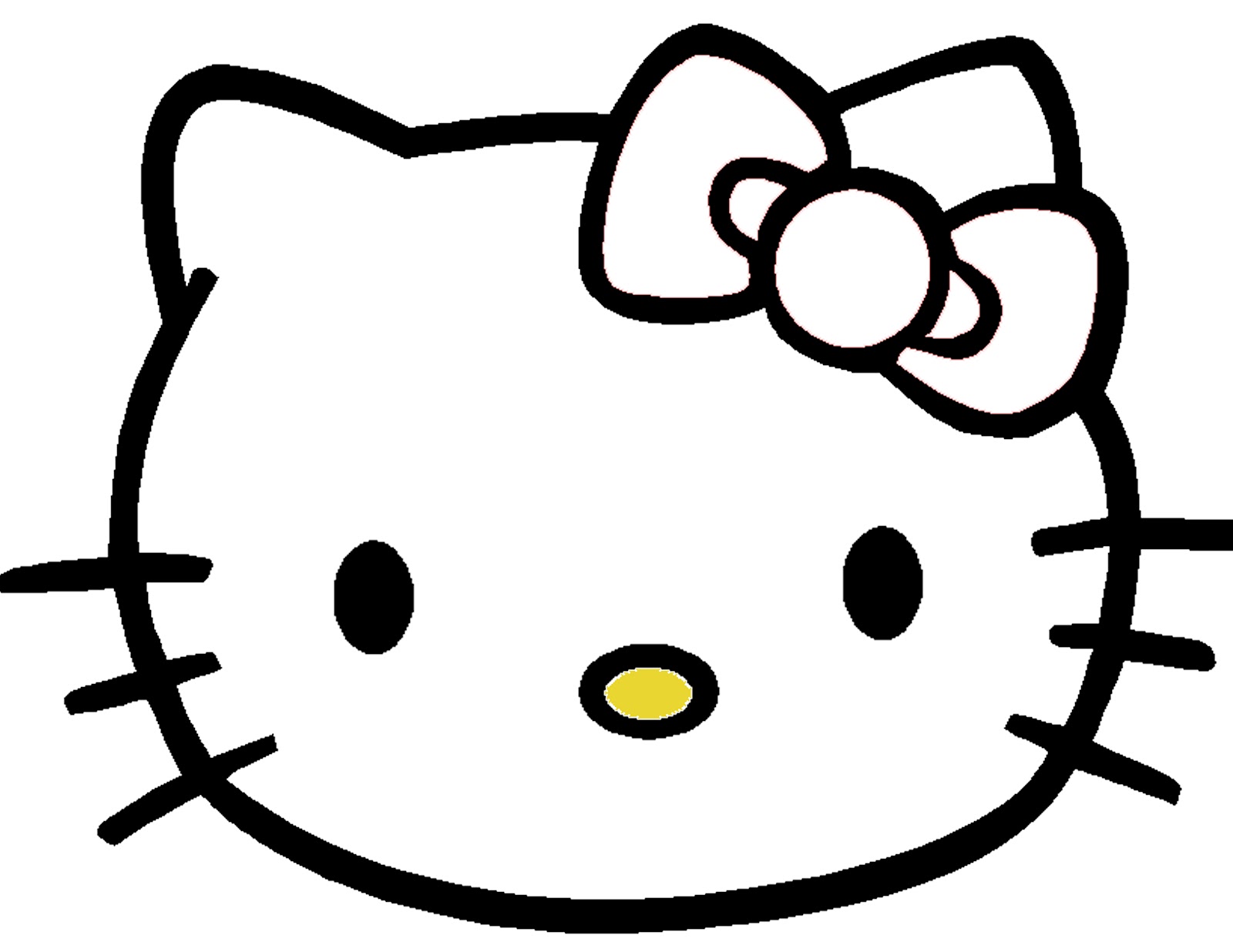 Template Of Hello Kitty