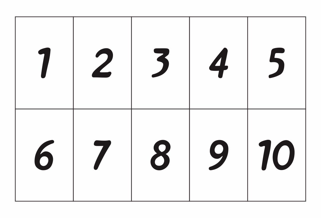 9 Best Images Of Printable Block Numbers 1 10 Free Printable Numbers