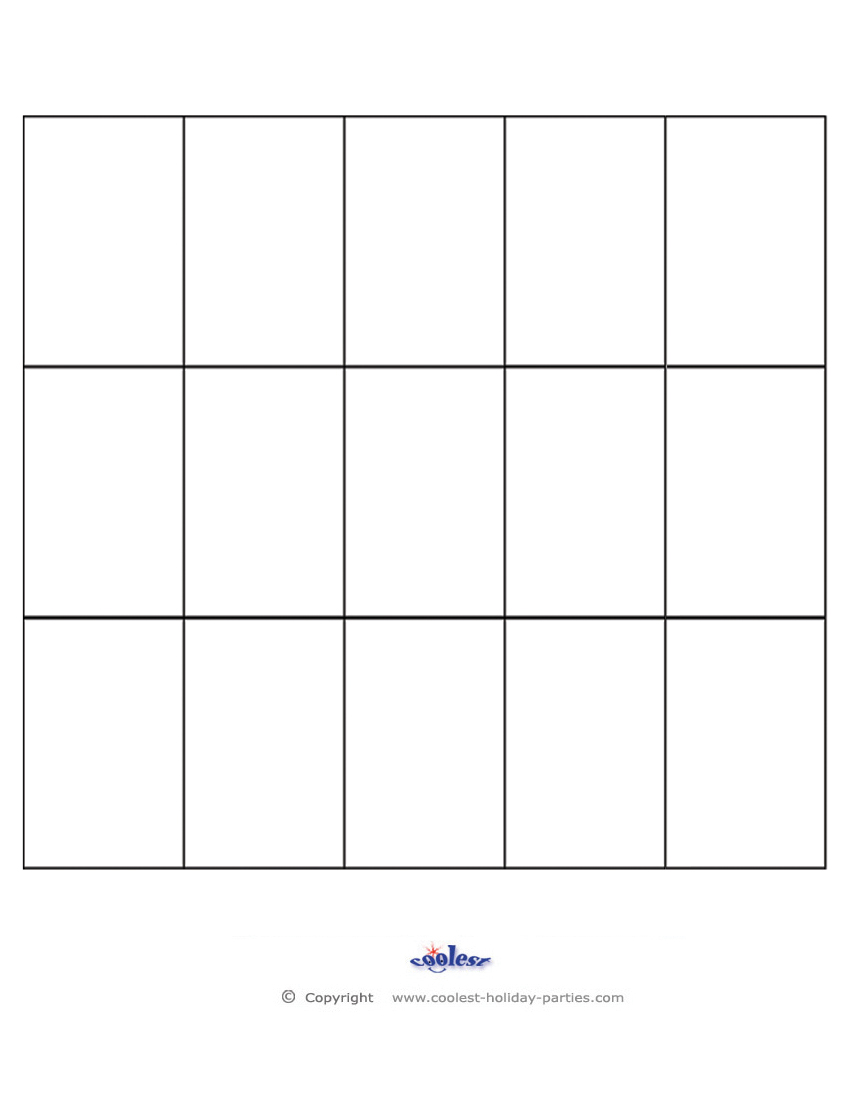 Bingo Blank Card Printable Free Handmade Cards And Ideas In 2021