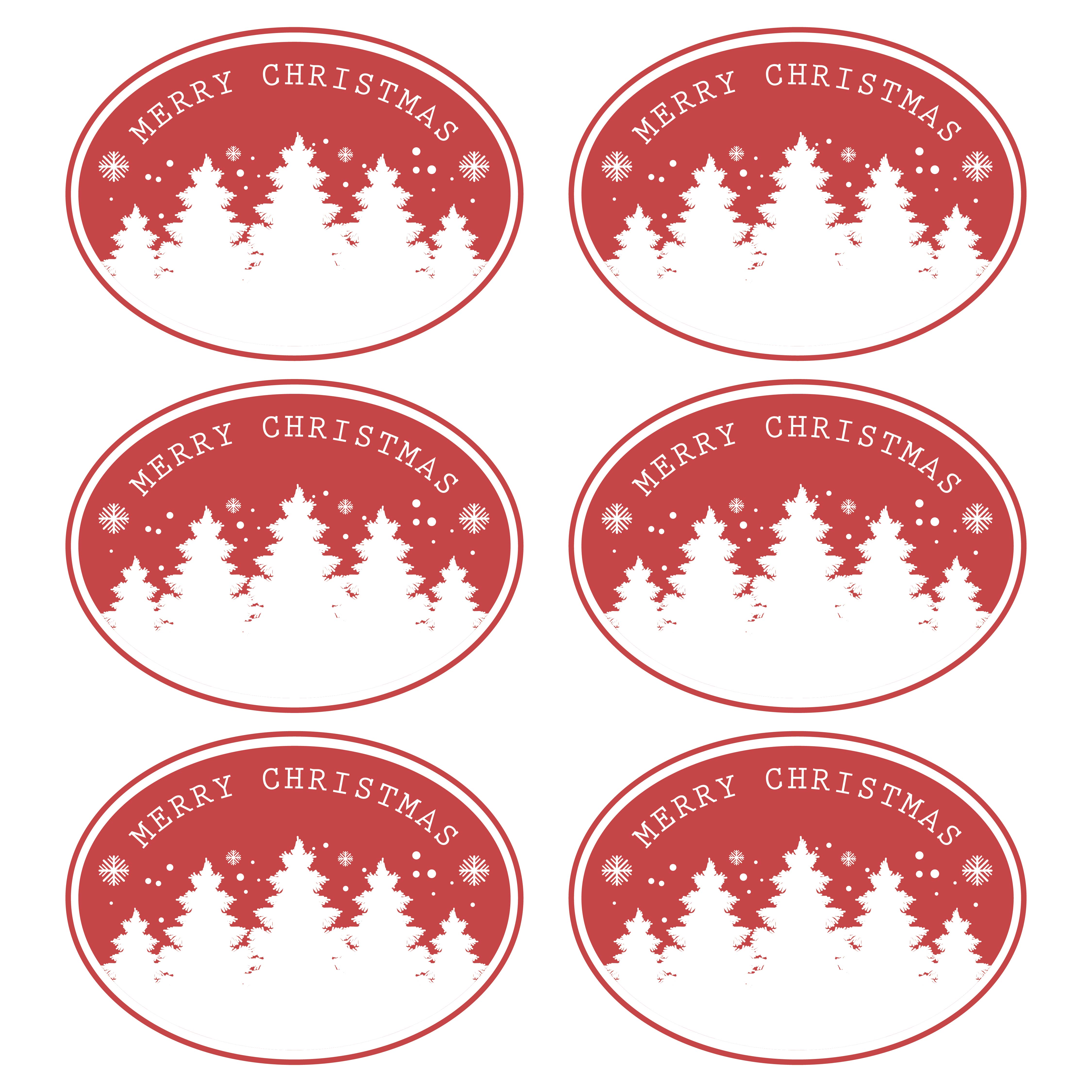 Free Printable Editable Christmas Name Tags