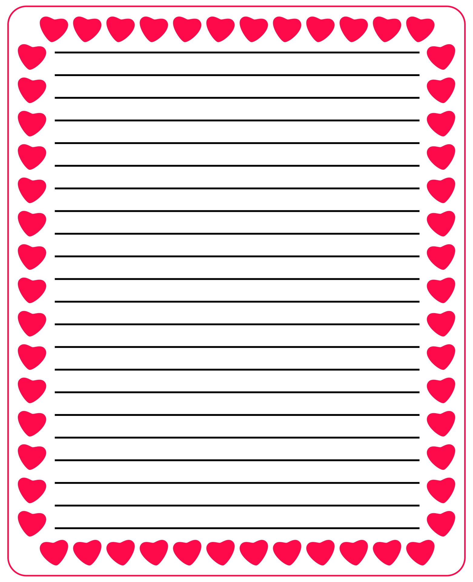 Free Printable Letter Writing Paper