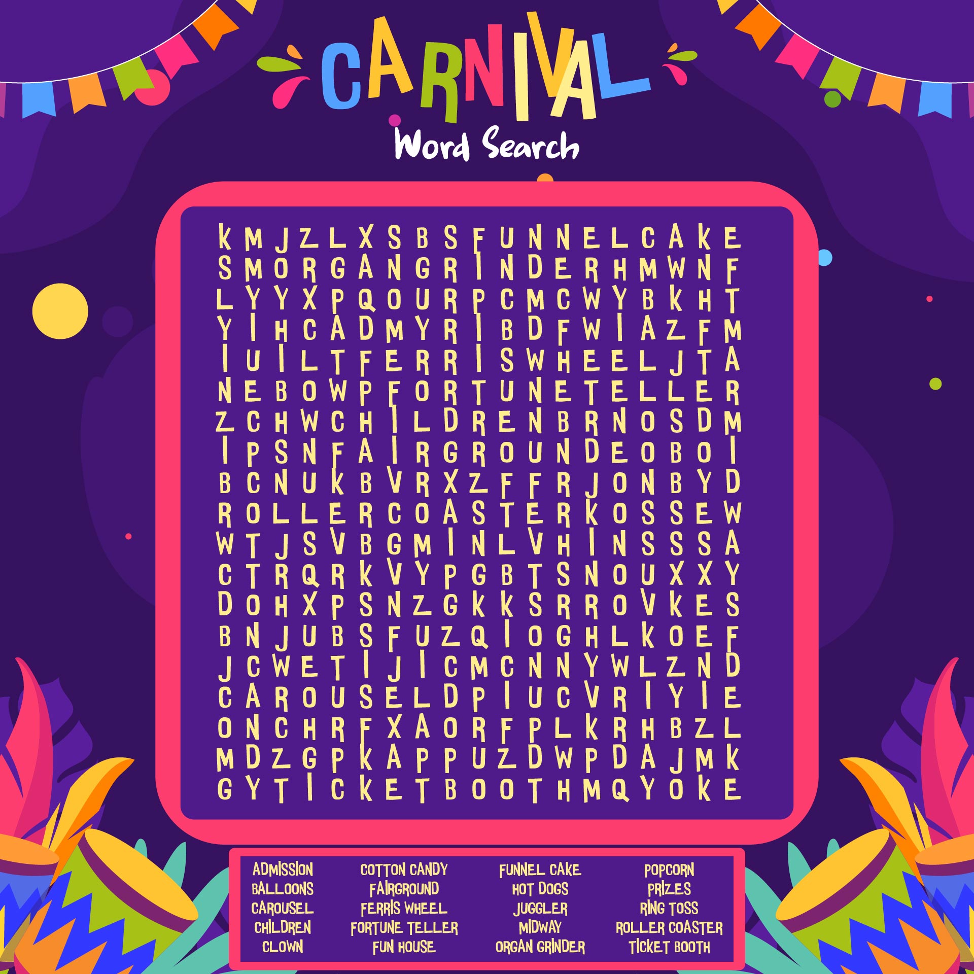 Large Print Free Printable Word Search Puzzles Printable Printable Templates