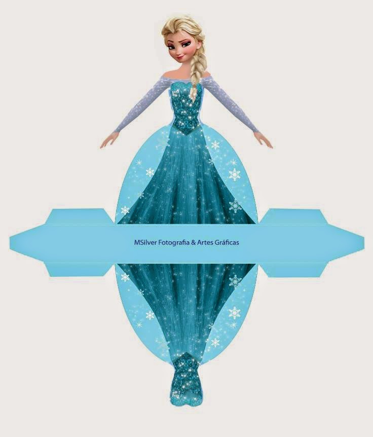 Elsa Dress Template