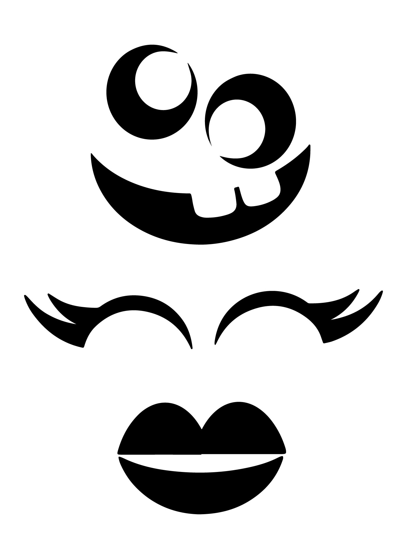 4 Best Images of Funny Pumpkin Faces Printables Funny Face Template
