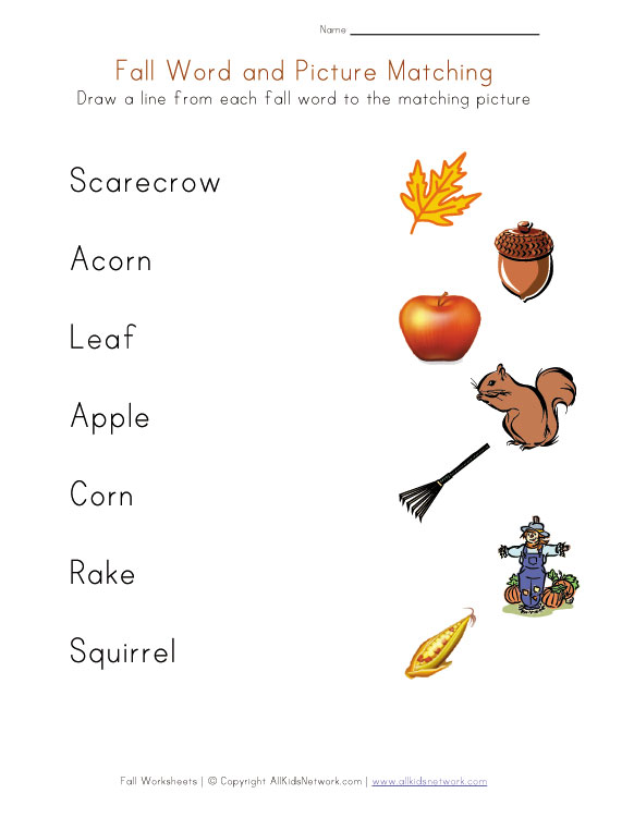 9 Best Images of Free Printable Worksheets Fall - Free Printable Fall