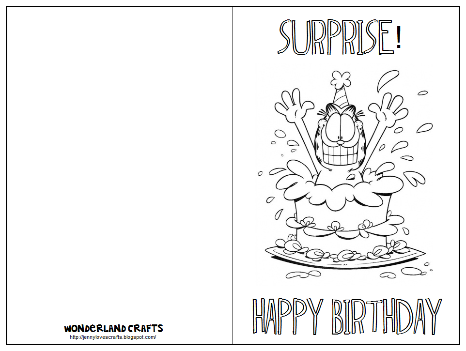 5 Best Images of Black And White Printable Birthday Cards Black and