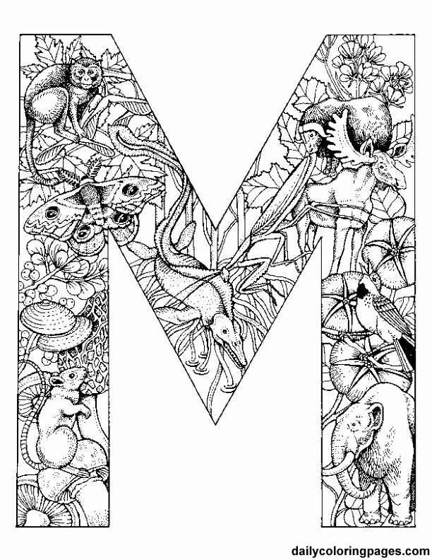 8-best-images-of-printable-letters-coloring-pages-adults-animal