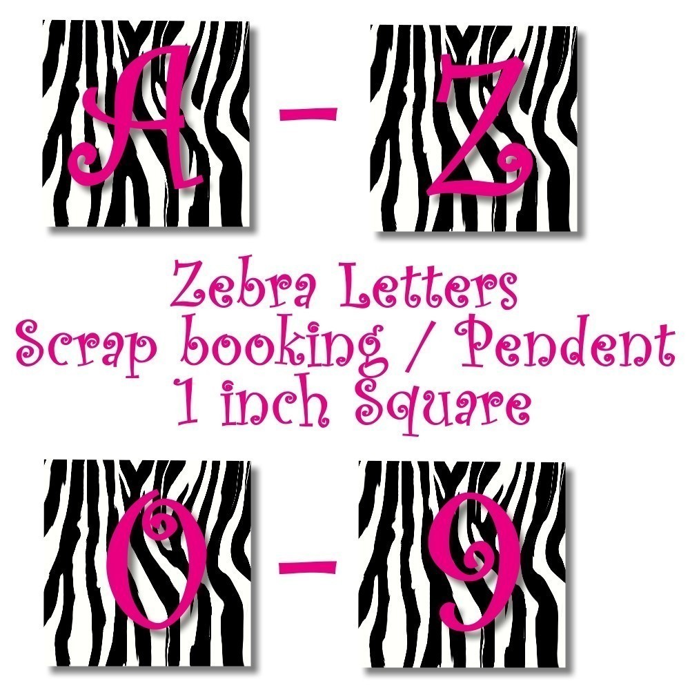 4 Best Images Of Zebra Print Alphabet Letters Printable Zebra Print