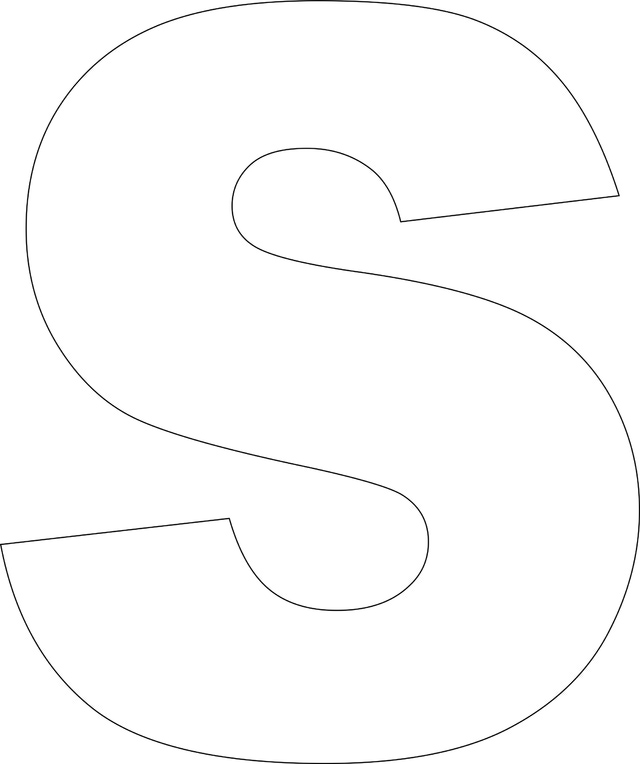 Large Letter Templates