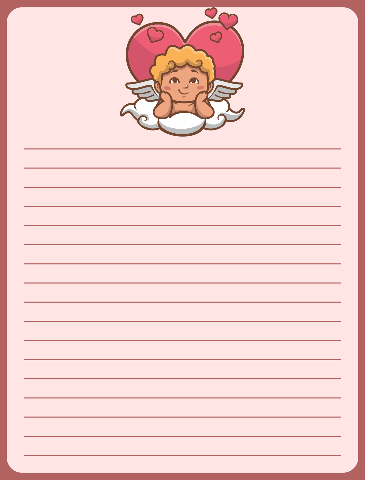 9 Best Images of Printable Letter Paper Cute Cute Writing Paper, Free