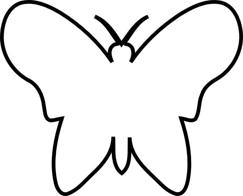 7 Best Images Of Large Butterfly Template Printable Large Printable 