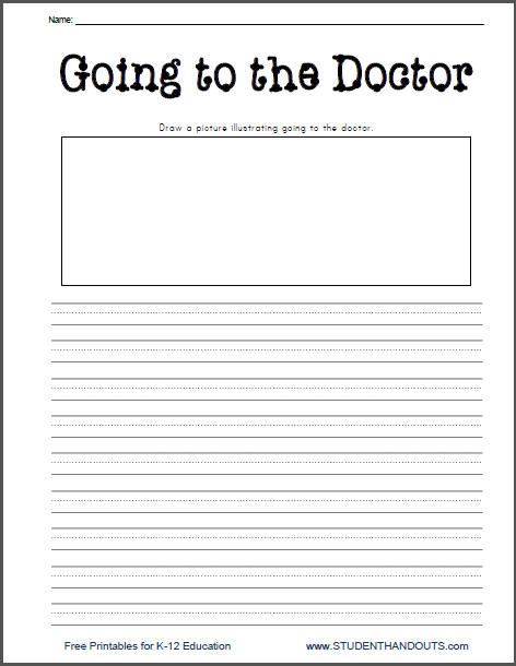 4 Best Images of Printable Doctor Worksheets  Pretend Doctor Office Forms Printable Out, Eye 