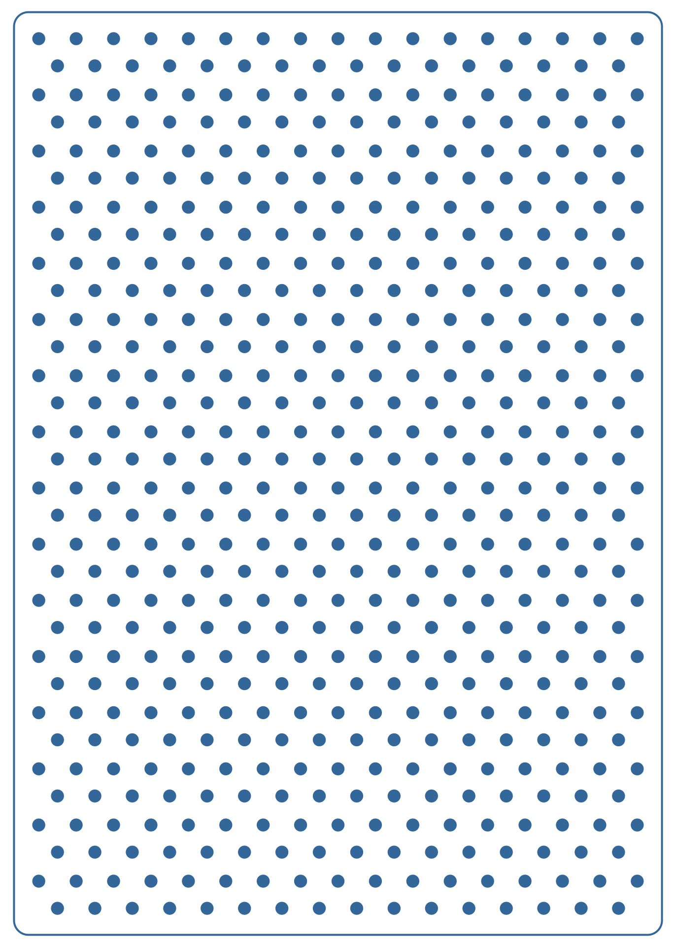 Isometric Dot Paper Free Printable