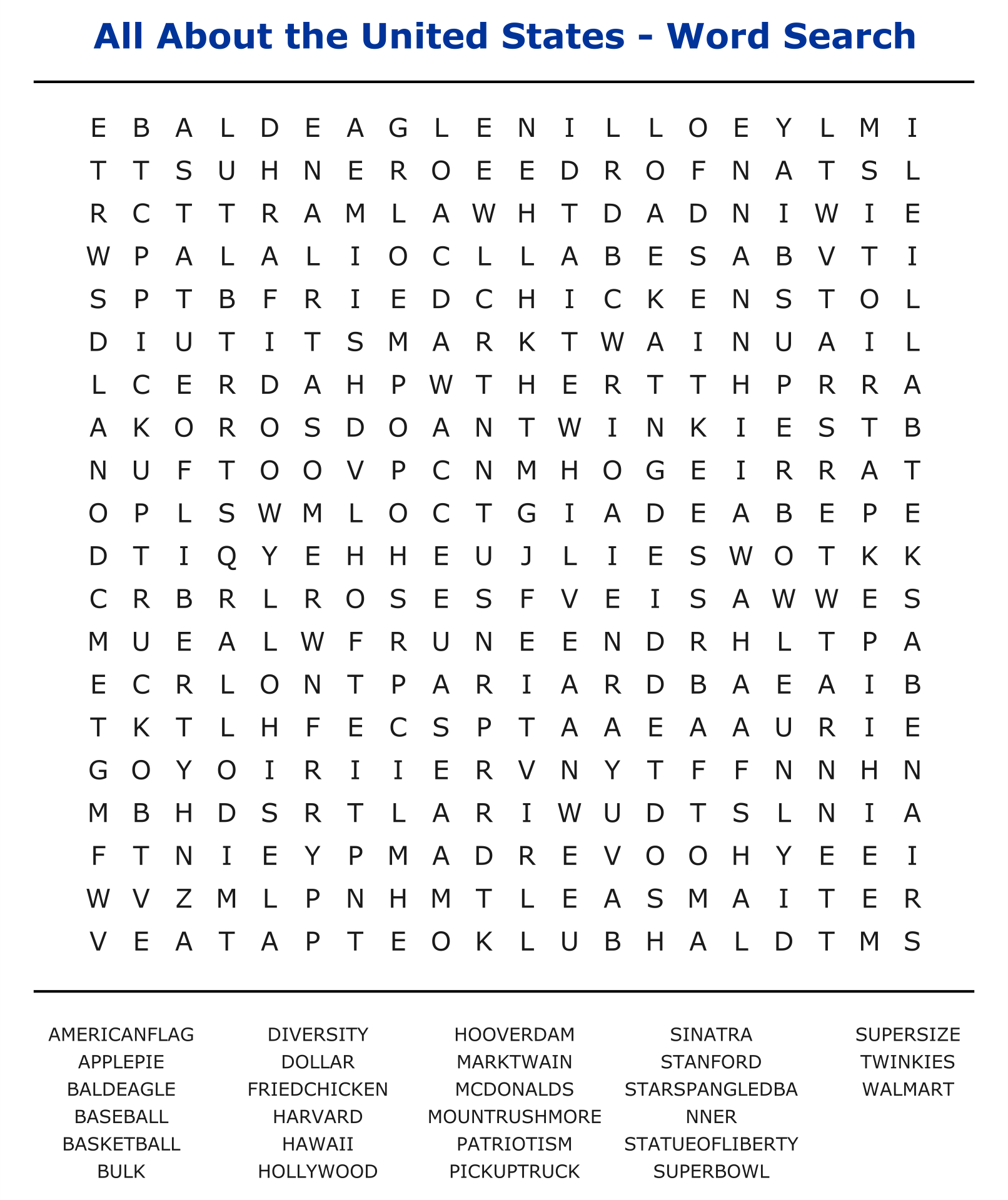 Very Hard Word Search Games