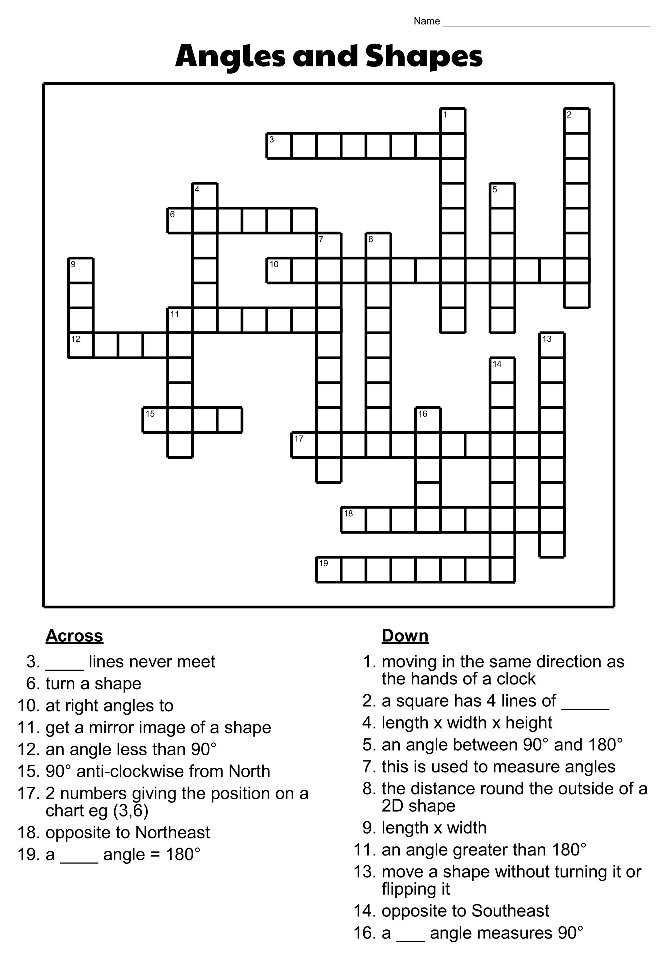 10 best free printable blank crossword puzzle template printablee com