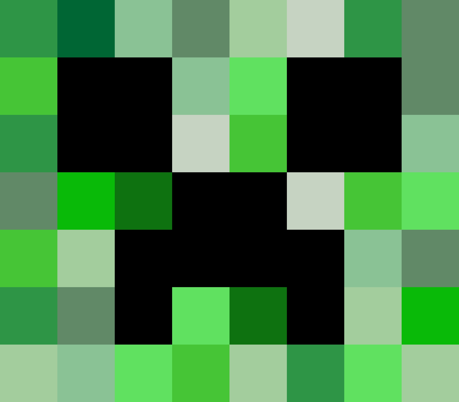 How to Draw Creeper Face, Pixel Minecraft