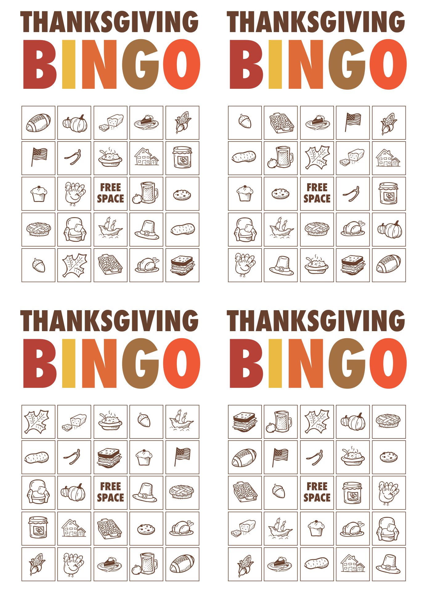 Printable Bingo Paper Sheets To Print