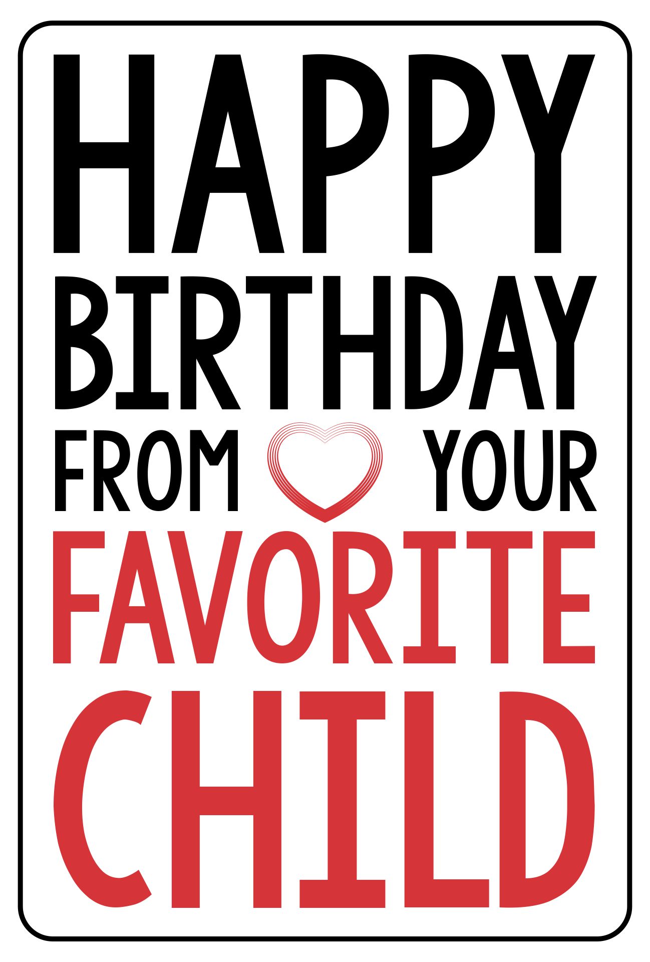 Printable Birthday Cards For Mom Funny