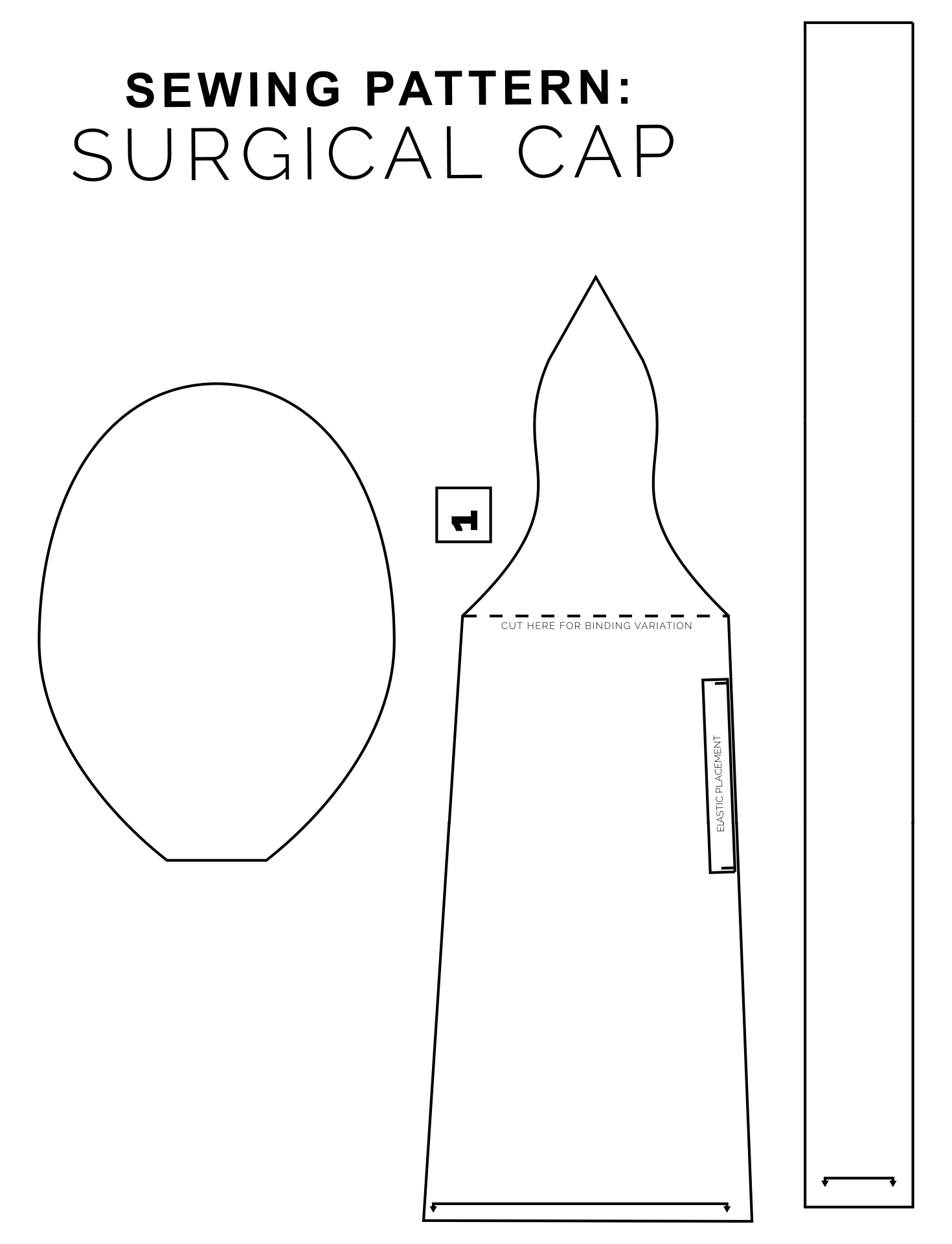 Printable Surgical Cap Patterns