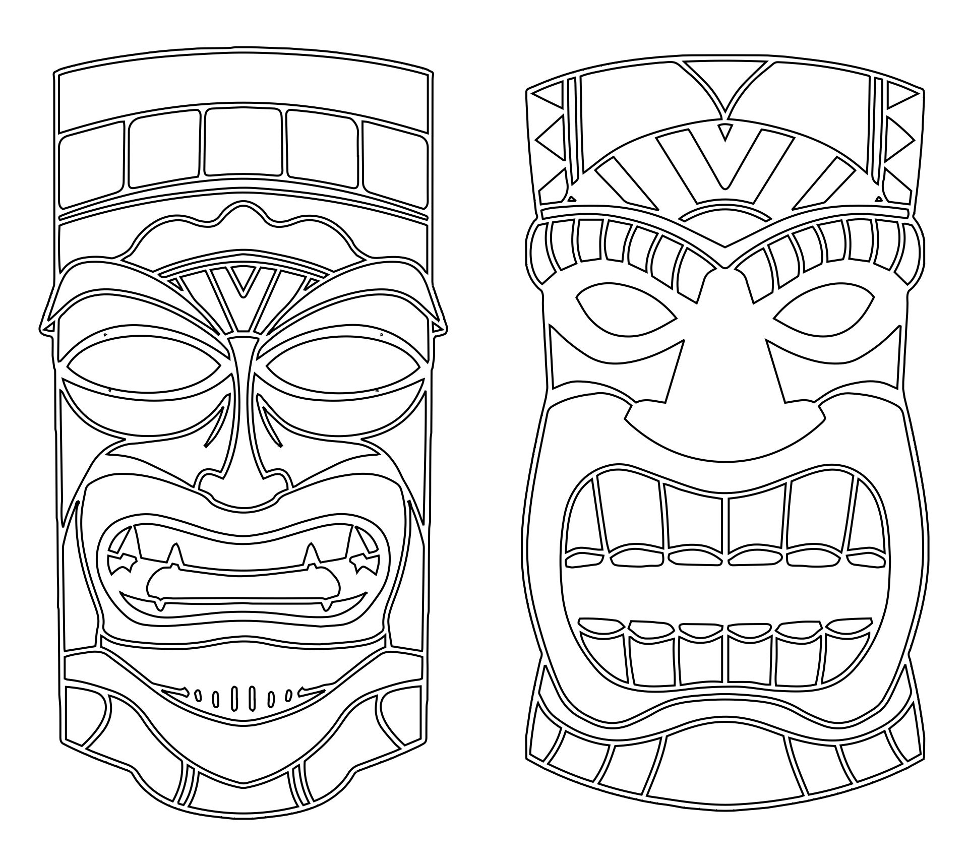 Printable Totem Pole Patterns Carving
