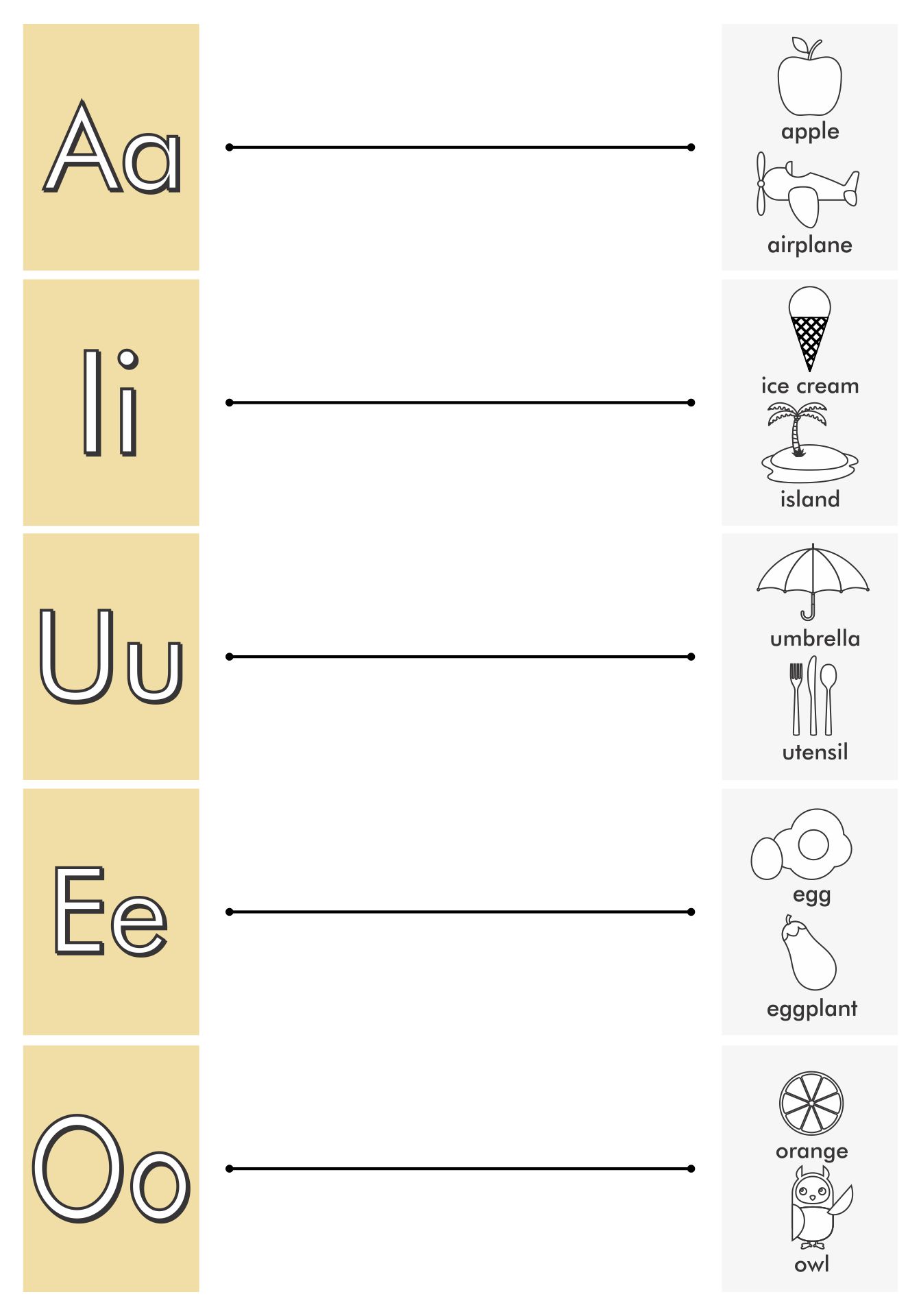 Printable Vowel Extension Poster