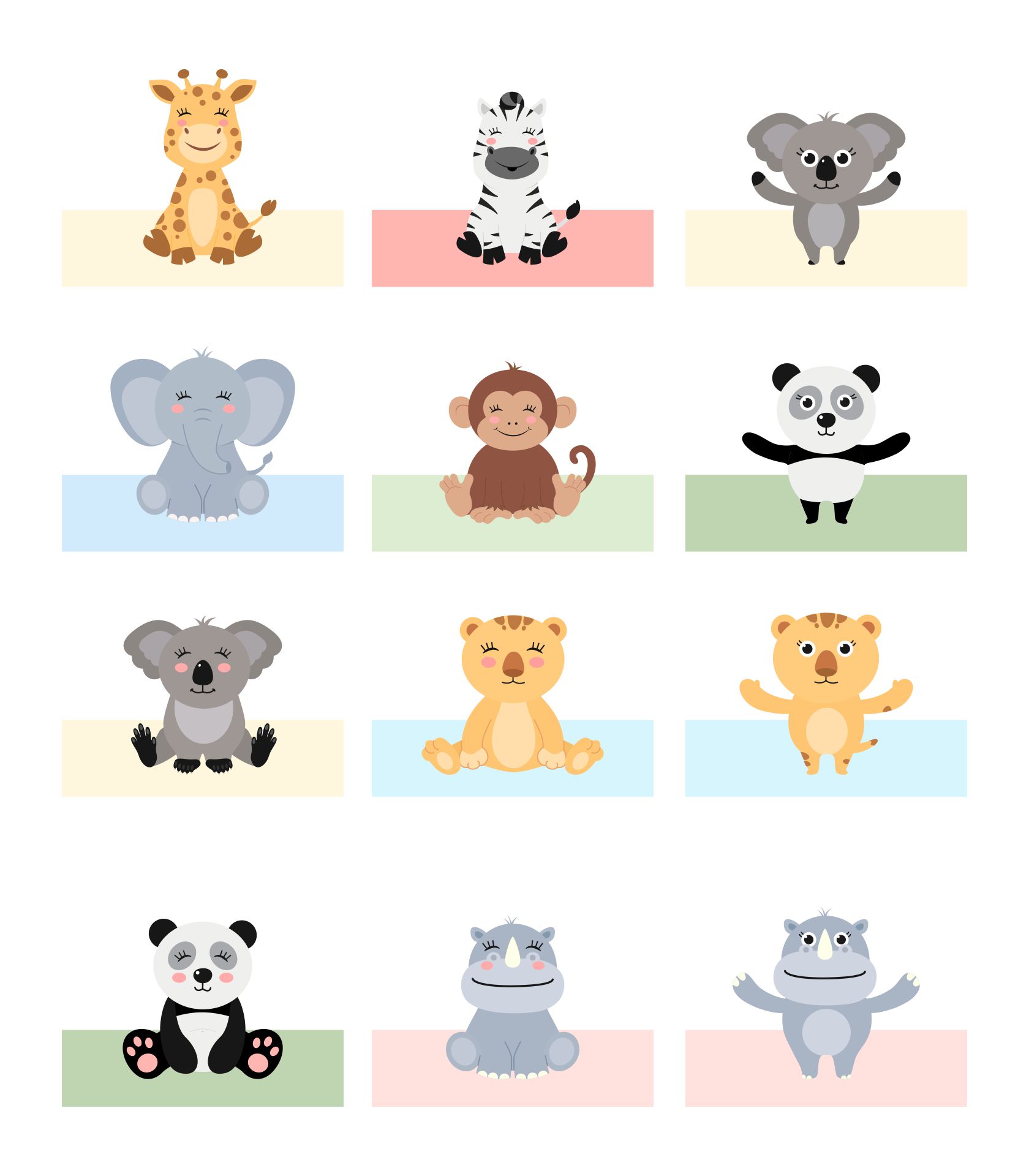 10 best dear zoo printables printablee com