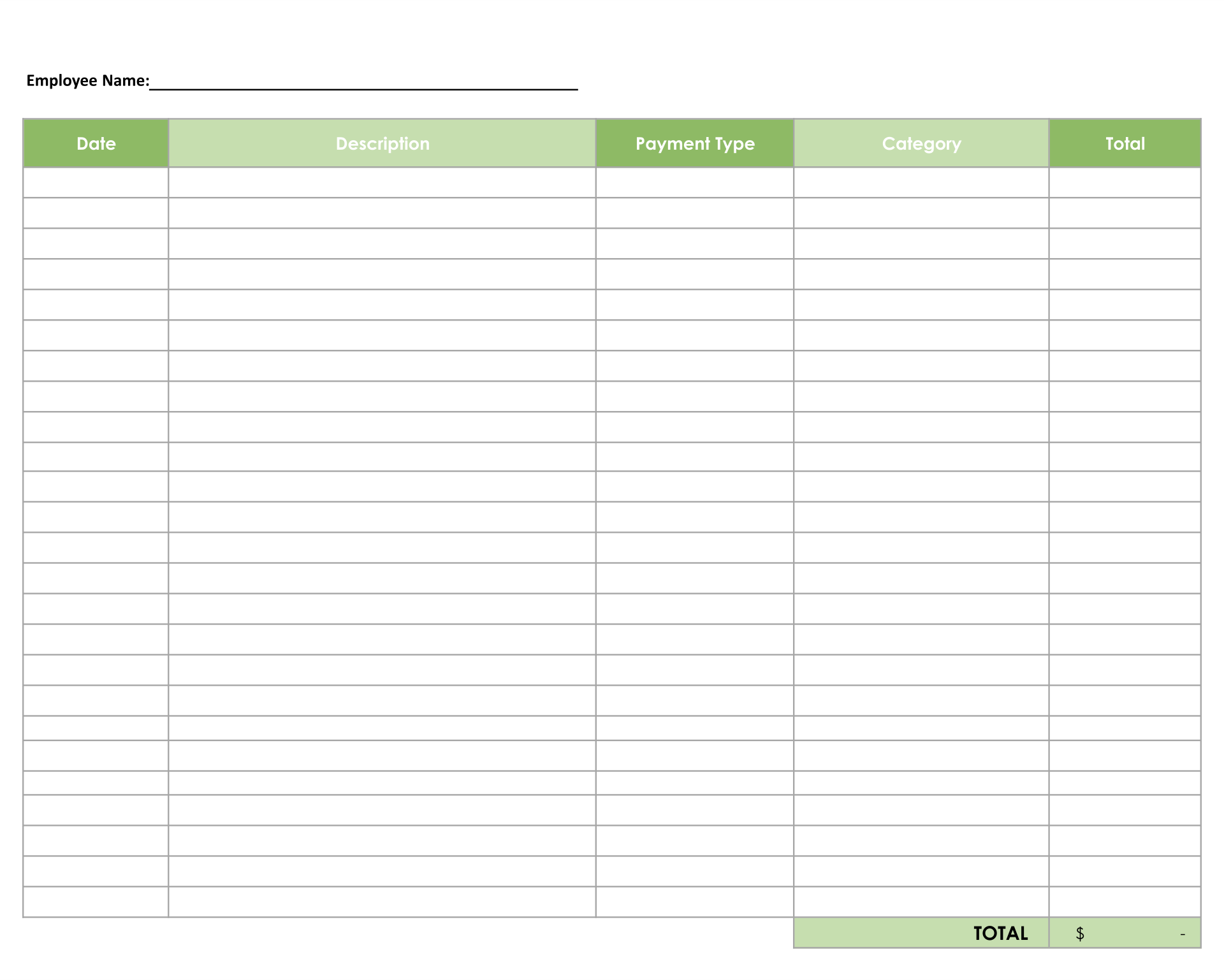 Free Printable Accounting Spreadsheet Templates For Small Business