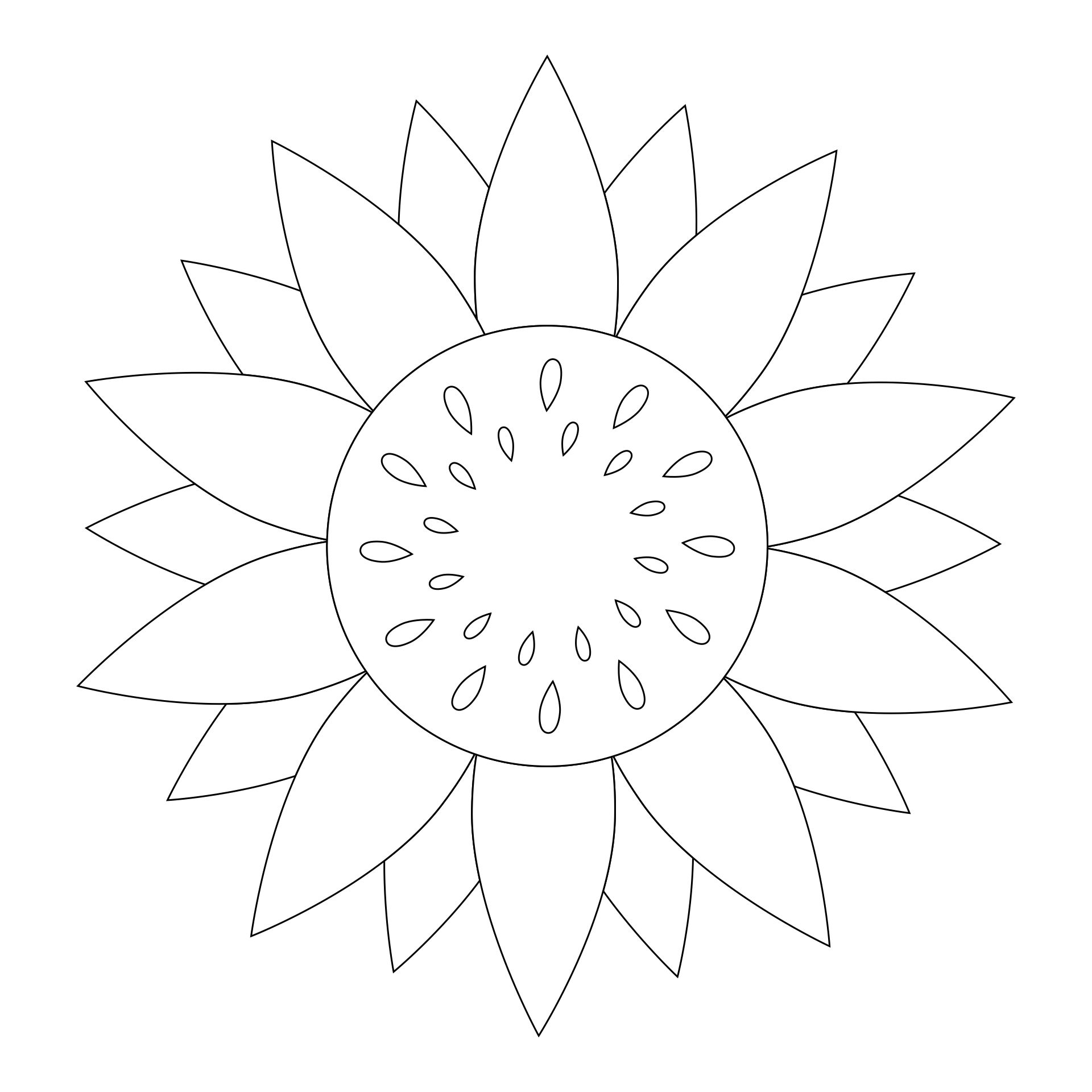 Free Printable Sunflower Crochet Pattern