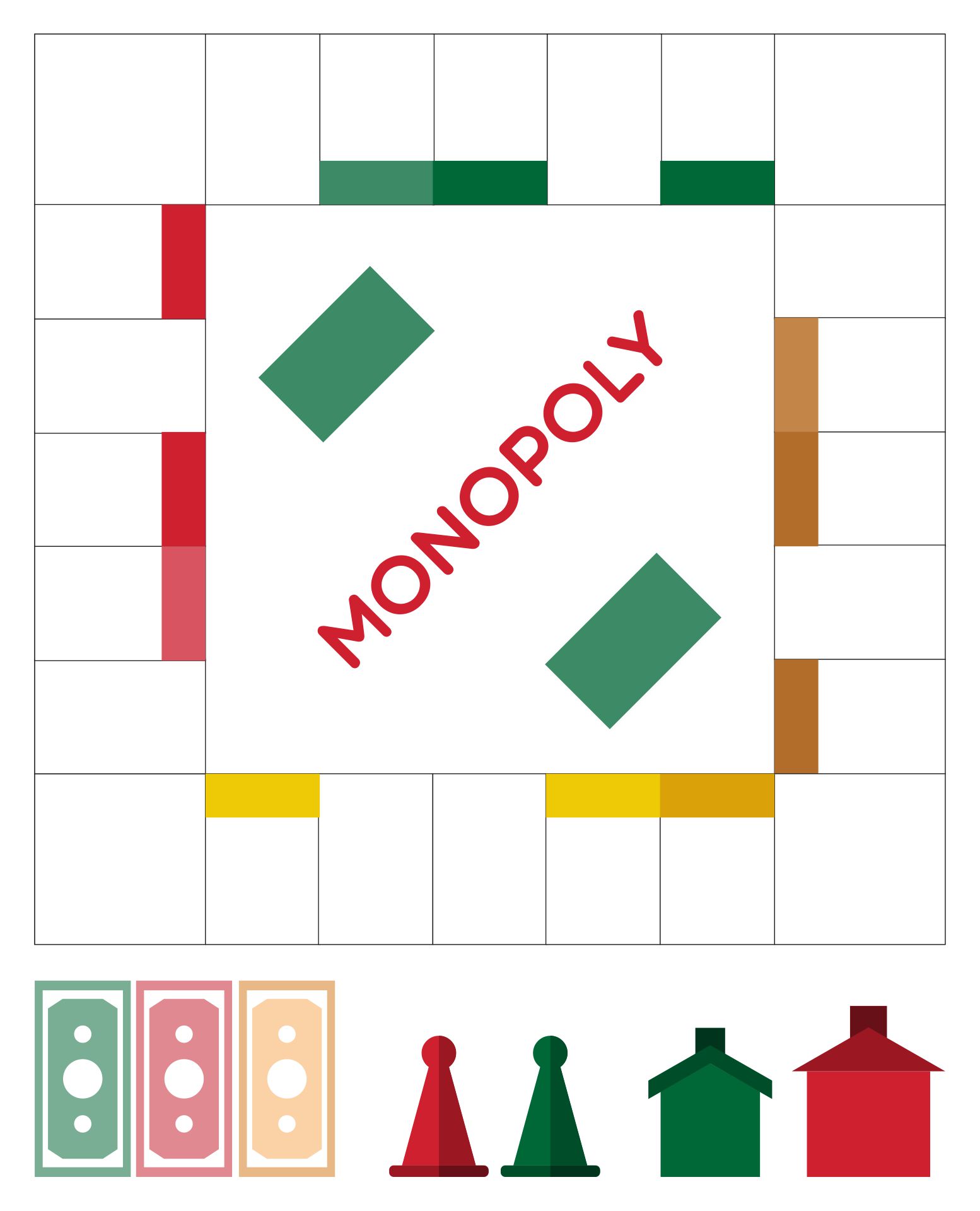 Picture Of Monopoly Board Game